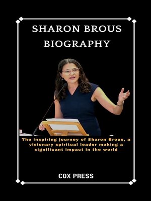 cover image of SHARON BROUS BIOGRAPHY
